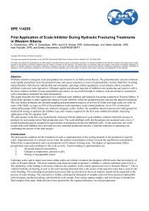 SPE-114255-MS-P солеотложение в Ноябрьскнефтегазе