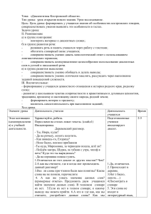 Конспект урока по русскому языку на тему  Диалектизмы Костромской области 