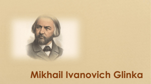 Mikhail Ivanovich Glinka