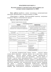 Практическая работа №1