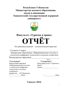 ОТЧЁТ