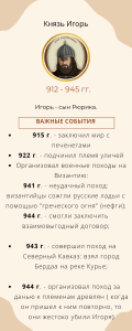 Князь Игорь Древняя Русь скетч 