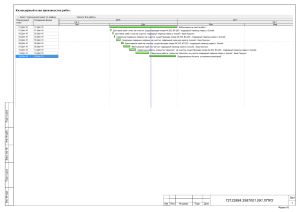 01 Календарный план производства работ