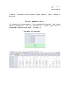 Трошина loginomОтчет