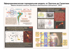 Aвшаров E.M. Эфирный Вихревой механизм Тороидально–Кавитационной Трансмутации "ЭВТКT"