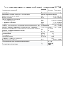 Технические характеристики керамической жидкой теплоизоляции КОРУНД